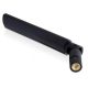 Delock ADA Delock 88416 GSM / UMTS SMA flexibilis antenna - Fekete