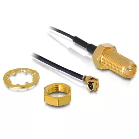 Delock RP-SMA -> MHF/U.FL M/F antenna kábel 0.2m LP-068