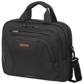   American Tourister At Work 14,1" notebook oldaltáska fekete-narancssárga
