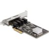 Delock 88618 1Gb/s PCIe x4 Quad RJ45 hálózati adapter RTL8111