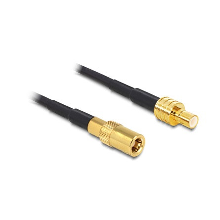 Delock KAB Delock 88732 SMB Plug > SMB Jack RG-174 antenna kábel - 0,5m