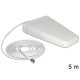 Delock LAN Delock 88808 LTE 20/1/3/7 sávos N jack 8 ~ 9 dBi irányított kültéri antenna - Fehér