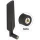 Delock LAN Delock 88978 SMA 0.5 ~ 3 dBi forgatható, rugalmas LTE antenna