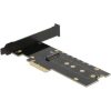 Delock 89013 1-port M.2 NVME PCIe x4 gaming bővítőkártya fekete