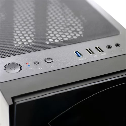 Spirit of Gamer Számítógépház - GHOST ONE RGB (fekete, ablak