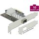 Delock AQC100S 10Gb/s PCIe x4 SFP+ hálózati adapter low profile