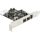 Delock ADA Delock 89153 PCI Express kártya FireWire A/B