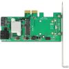 Delock PCI Express-kártya > Hibrid 3 x belső SATA 6 Gb/s + 1 x belső mSATA