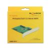 Delock Vezérlőkártya - 89479 (PCI Express -> 2 x mSATA)