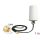 Delock WLAN 802.11 ac/a/h/b/g/n Antenna SMA plug 1.4 - 3.0 dBi omnidirectional with connection cable