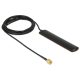 Delock LAN Delock 89491 GSM UMTS LTE WLAN 2.4 GHz Antenna SMA Plug 2 dBi omnidirectional adhesive mounting