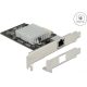 Delock AQC113CS 10Gb/s PCIe x2 RJ45 hálózati adapter low profile