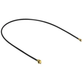   Delock MHF/U.FL -> MHF IV/ HSC MXHP32 F/F antenna kábel 0.2m fekete