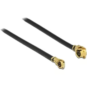   Delock MHF/U.FL -> MHF IV/ HSC MXHP32 F/F antenna kábel 0.4m fekete