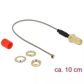 Delock RP-SMA -> MHF/U.FL M/F antenna kábel 0.1m LP-068