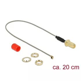 Delock RP-SMA -> MHF/U.FL M/F antenna kábel 0.2m LP-068