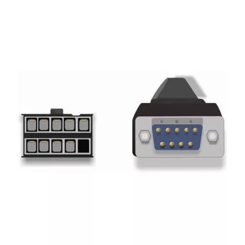 Delock ADA Delock 89900 RS-232 soros tus fejű anya - DB9 apa