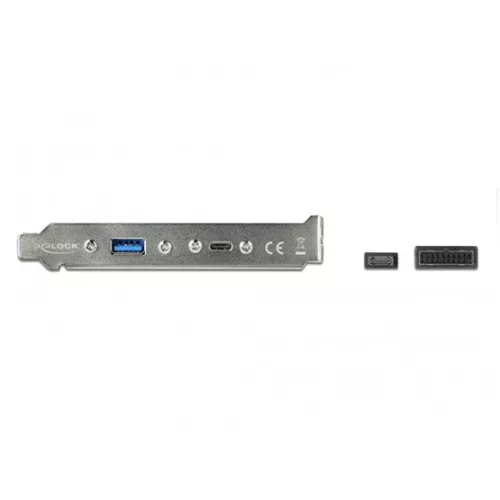 Delock KAB Delock 89934 Csatlakozó aljzat USB-C & USB-A porttal