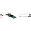 Delock i350 1Gb/s PCIe x4 Dual RJ45 hálózati adapter low profile