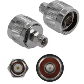 Delock N -> SMA M/M adapter nikkel 10GHz