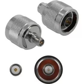 Delock N -> RP-SMA M/F adapter nikkel 10GHz