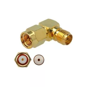 Delock SMA -> SMA M/F adapter aranyozott 90°, 3GHz