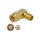 Delock SMA -> SMA M/F adapter aranyozott 90°, 3GHz