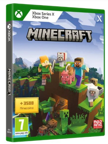 Microsoft-XBOX Microsoft Minecraft + 3500 Minecoins játék Xbox Series/Xbox One