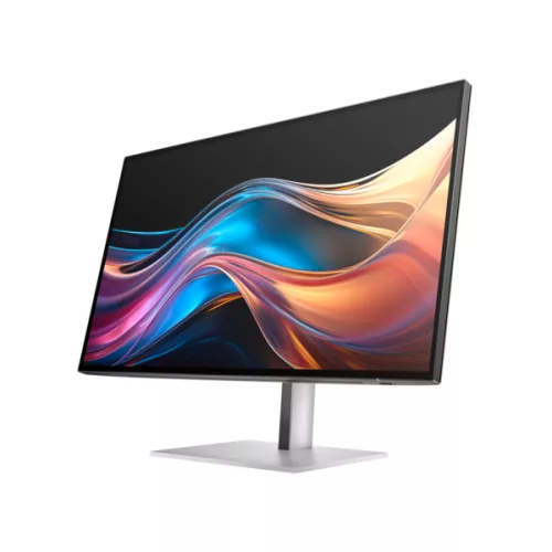 HP BPS ATTACH HP monitor 27” Series 7 Pro 727pk 3840x2160, 60Hz, 16:9, 2000:1, 400cd, 5ms, HDMI, DisplayPort, USB-C, fekete/ezüst