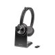 HP Poly SAVI 7320 UC STEREO DECT 1880-1900 MHZ HEADSET EURO fejhallgató headset