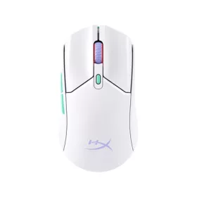   HP HyperX Pulsefire Haste 2 Core Wireless optikai Bluetooth / vezeték nélküli gaming egér fehér-lila