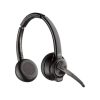 HP Poly SAVI 8220 STEREO DECT 1880-1900MHZ fejhallgató headset + dokkoló fekete