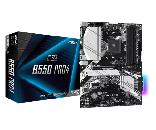 ASRock sAM4 B550 PRO4 alaplap