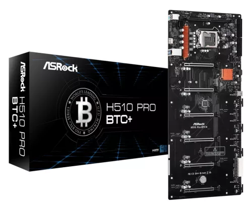 ASRock LGA1200 H510 PRO BTC+ alaplap