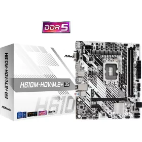 ASRock LGA1700 H610M-HDV/M.2+ D5 alaplap