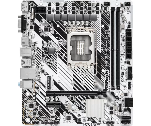 ASRock LGA1700 H610M-HDV/M.2+ D5 alaplap