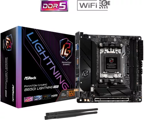 ASRock sAM5 B650I LIGHTNING WIFI alaplap