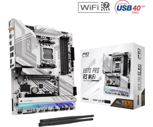 ASRock sAM5 X870 PRO RS WIFI alaplap