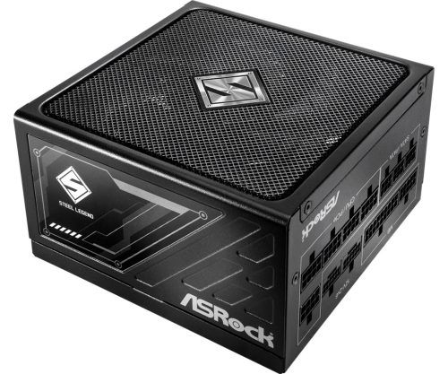 ASRock Steel Legend SL-1200G 1200W 80 PLUS Gold Moduláris Tápegység, fekete