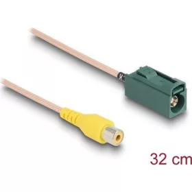 Delock FAKRA E -> BNC M/F adatkábel 0.32m réz