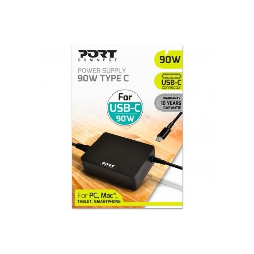 PORT DESIGNS-Port Connect Notebook adapter 90W- type c - eu