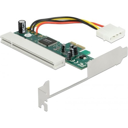 Delock 90062 1-port PCI PCIe x1 bővítőkártya 32-bit szürke