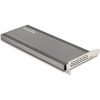 Delock 90079 4-port M.2 NVME M.2 2280/2260/2242 PCIe x16 bővítőkártya V4.0 (heatsink+fan) szürke