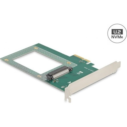 Delock PCI Express x4-kártya - 1 x belső U.2 NVMe SFF-8639