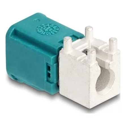 Delock Mini FAKRA apa egyszer hajlított A-típusú PCB