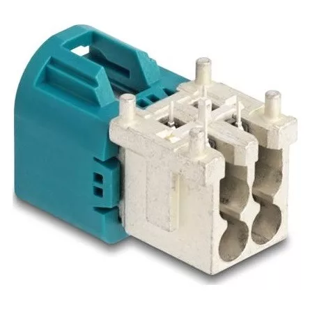 Delock Mini FAKRA Z A-típusú quad lefelé hajlított apa PCB