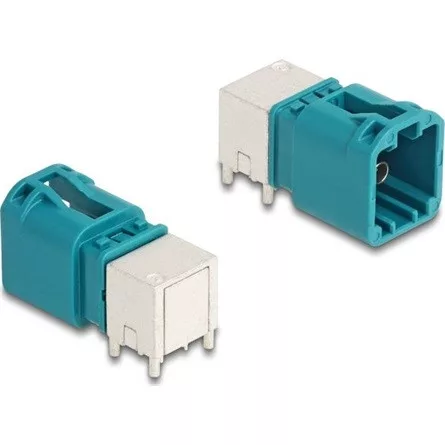 Delock Mini FAKRA Z B-típusú quad hajlított apa PCB