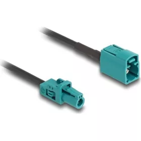   Delock Mini FAKRA Z -> FAKRA Z F/F adatkábel 1m fekete B-Type