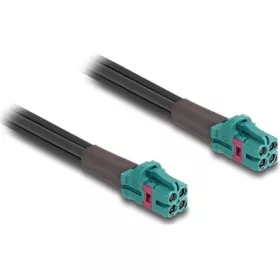   Delock Mini FAKRA Z -> Mini FAKRA Z F/F adatkábel 1m fekete B-Type