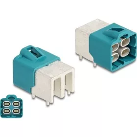 Delock HDMTD négyes csatlakozó szögletes PCB-hez